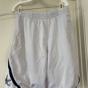 White Customized Basketball Shorts